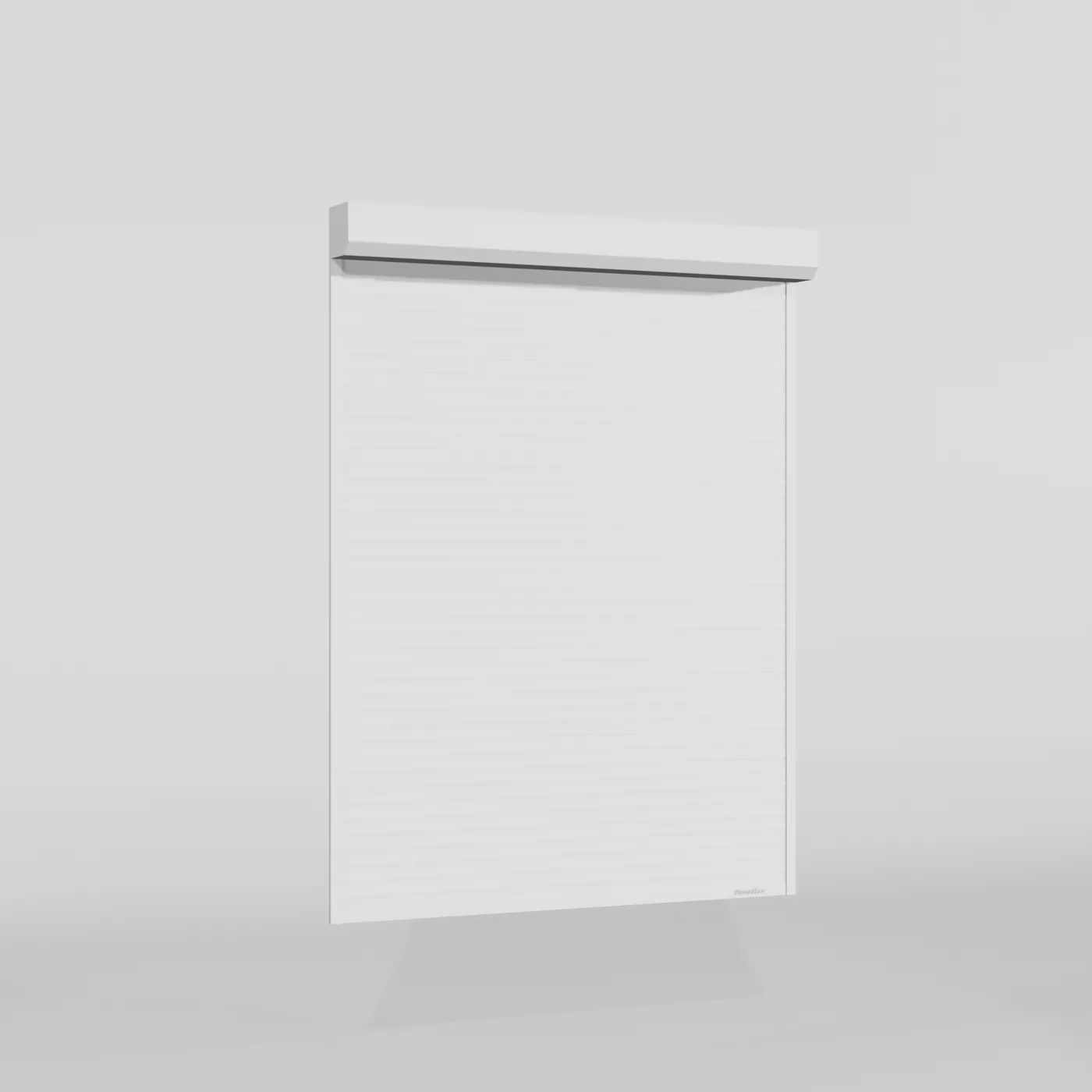 Рольставни DoorHan 2200х1900 цвета RAL 9003 (белый) взломостойкие с автоматикой